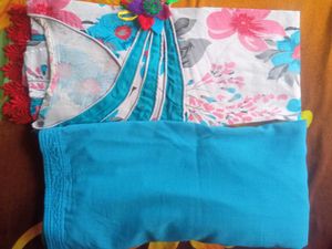 Floral Print Kurta Set with Dupatta