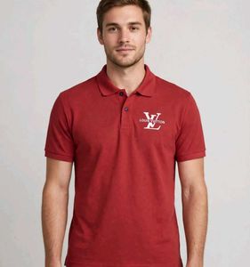 Louis Vuitton Inspired Polo Shirt