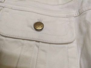 Imported White Capri Pant