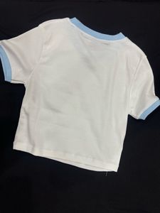 BERABOND White "Parlez de moi" T-Shirt