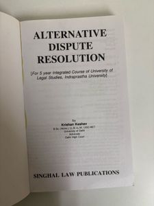 Alternative Dispute Resolution