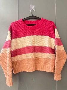 Cozy Striped Knit Sweater