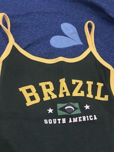 Brazil South America Graphic Tank Top