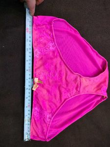 Pink Lace 🤎Detail Panties