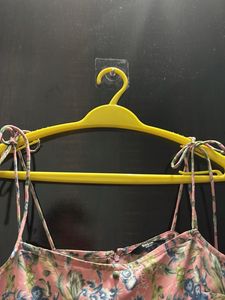 SHEIN Floral Cami Top with Tie Straps