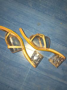 Sparkly Bow Heels