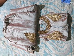 Grey Silver Lehenga