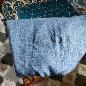 FIT AND FLARE DRESS -Denim Shirt style