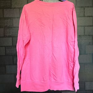 Chic Pink Graphic Sweatshirt