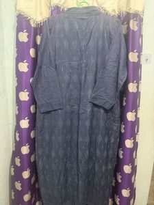 Elegant Blue Embroidered Kurta set
