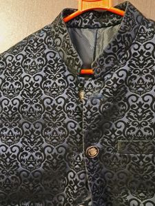 Beautiful Velvet Dark Black Jacket