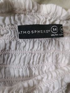 Tiered White Tube Dress/skirt