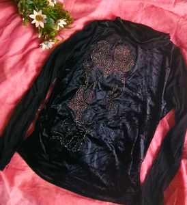 Sparkling Mickey Mouse Long Sleeve Top
