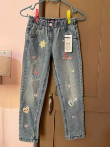 Girls Set Of 3, 7-9yrs, New W Tag,100% Denim