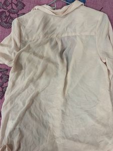 Unique Graphic Print Button-Up Shirt