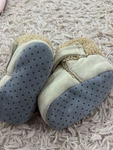 Warm booties.