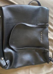 CROSS Black Faux Leather Tote Bag