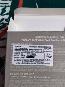 The Face Shop Whiteseed Brigthening Discovery Kit