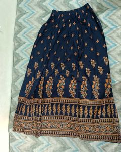 Bohemian Print Maxi Skirt