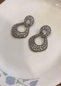 New Designer Dangle Earrings with Rhinestones