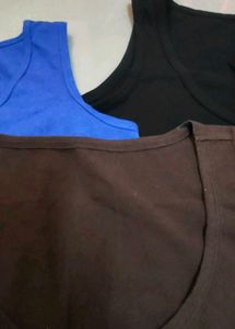 Tank Top supersoft 3 pie combo