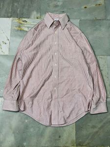 Classic Striped Men's Button-Down Shirt