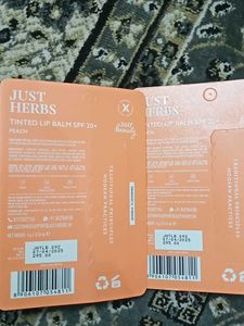 Just Herbs Tinted Lip Balm SPF 20+