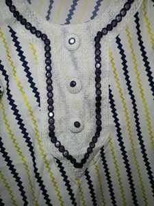 Striped Casual Kurti