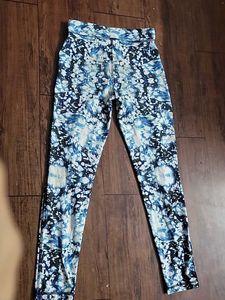 Tie-Dye Print Leggings