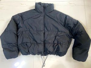 Black Puffer Jacket warm and good fit