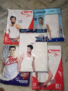 6 Pieces Men vest