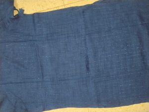 Blue Striped Cotton Kurta
