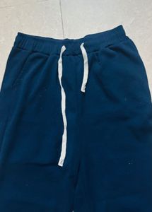 Navy Blue Wide Leg Pants