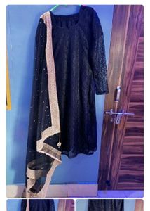 Elegant Black Kurta Set