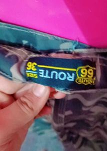 Route 66 Camo Shorts - Size 36