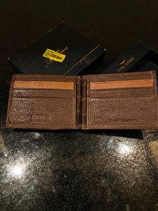 Park Avenue Brown Leather Wallet