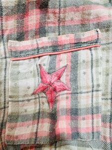 Night Suit- Flannel Materia- Shirt &amp; Pajamas
