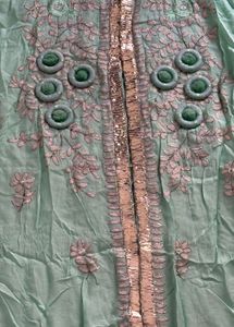 Light Green Embroidered Kurta Set
