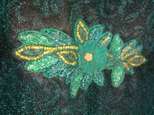 Elegant Emerald Green Lace Dress