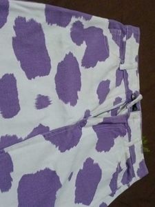 Cute Cow Print Mini Skirt