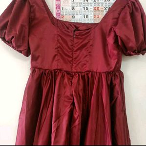 Shein Puff Sleeve Mini Dress