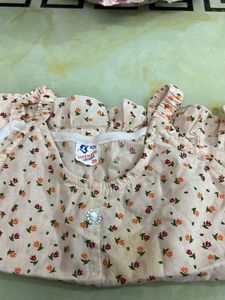 Adorable Floral Baby Girl Top