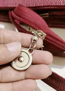 Stylish Red Handbag