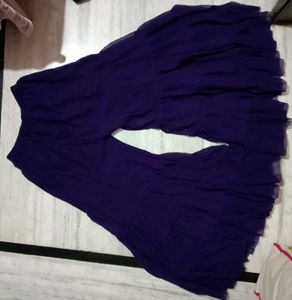 Designer Purple Kurti with Sequins