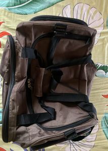 Durable Brown Duffle Bag for Travel