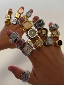Diamond Dail Ring Watch - Unique Timepiece