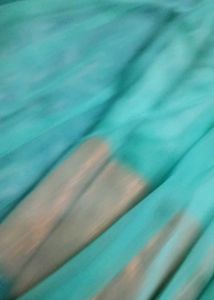 Beautiful Teal Kurta Set with Gold Embroidery