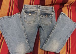 H&amp;M y2k denim flared low jeans