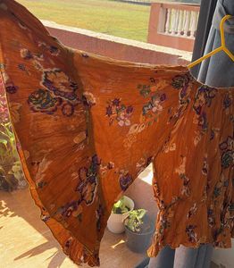 Boho Floral Print Tunic Top