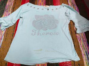 sky colour  Tunic Top